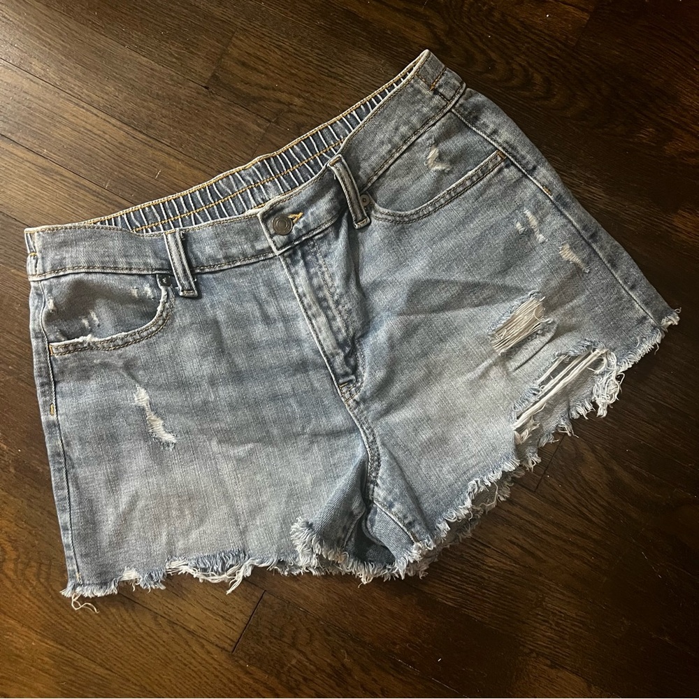 Aerie denim shorts